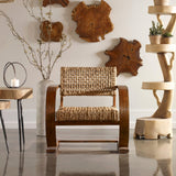 Accent Chairs & Armchairs Rehema Natural Woven Accent Chair 