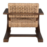 Accent Chairs & Armchairs Rehema Walnut Accent Chair 