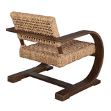 Accent Chairs & Armchairs Rehema Walnut Accent Chair 