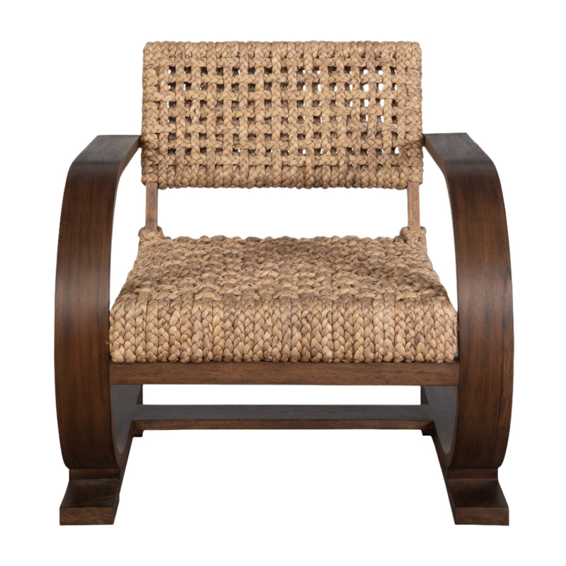Accent Chairs & Armchairs Rehema Walnut Accent Chair 