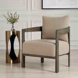 Accent Chairs & Armchairs Sienna Sand Fabric Accent Chair 