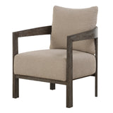 Accent Chairs & Armchairs Sienna Sand Fabric Accent Chair 