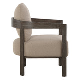Accent Chairs & Armchairs Sienna Sand Fabric Accent Chair 