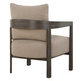 Accent Chairs & Armchairs Sienna Sand Fabric Accent Chair 