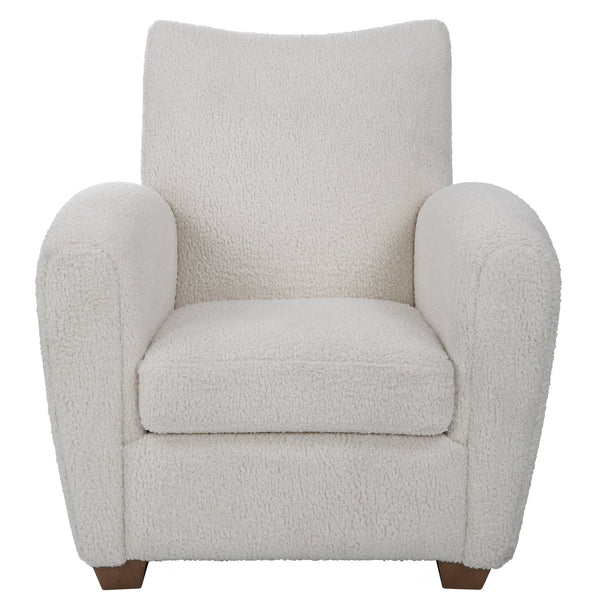 Accent Chairs & Armchairs Teddy Accent Chair // White Shearling 