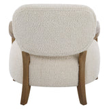 Accent Chairs & Armchairs Telluride Natural Shearling Accent Chair 