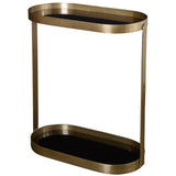 Accent Table Adia Antique Gold Accent Table 