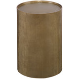 Accent Table Adrina Drum Accent Table 