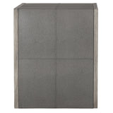 Accent Table Aerina Modern Gray End Table 