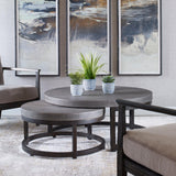 Accent Table Aiyara Gray Nesting Tables, S/2 