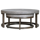 Accent Table Aiyara Gray Nesting Tables, S/2 
