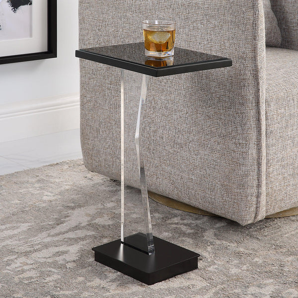 Accent Table Angle Contemporary Accent Table 