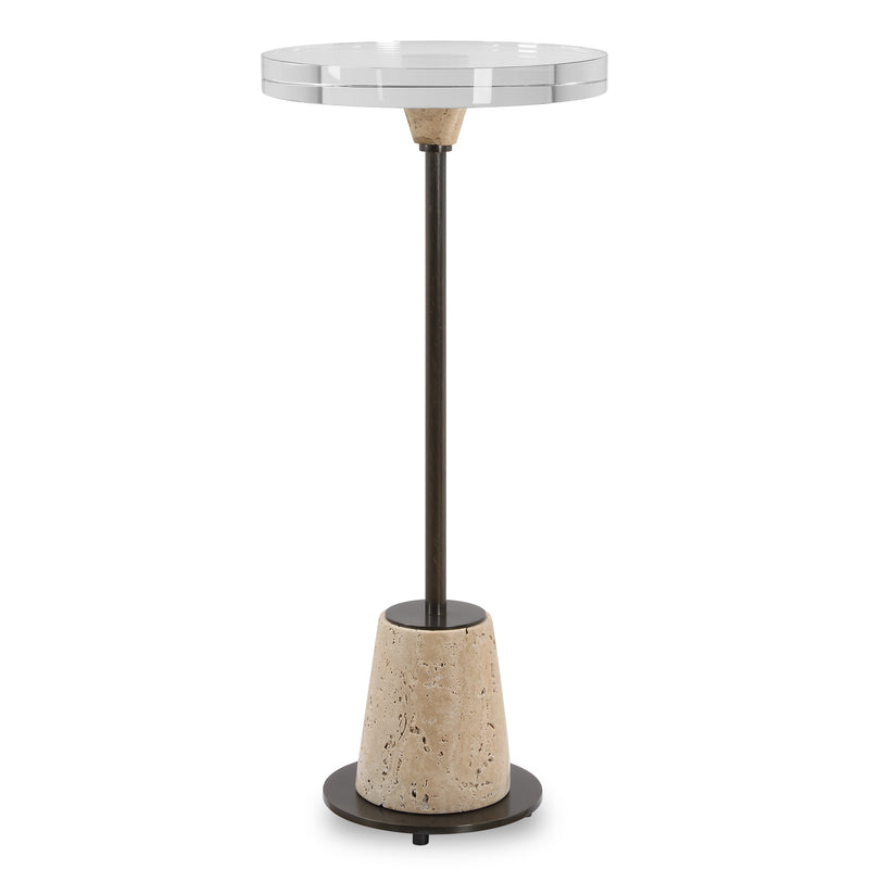 Accent Table Arthur Crystal Drink Table 