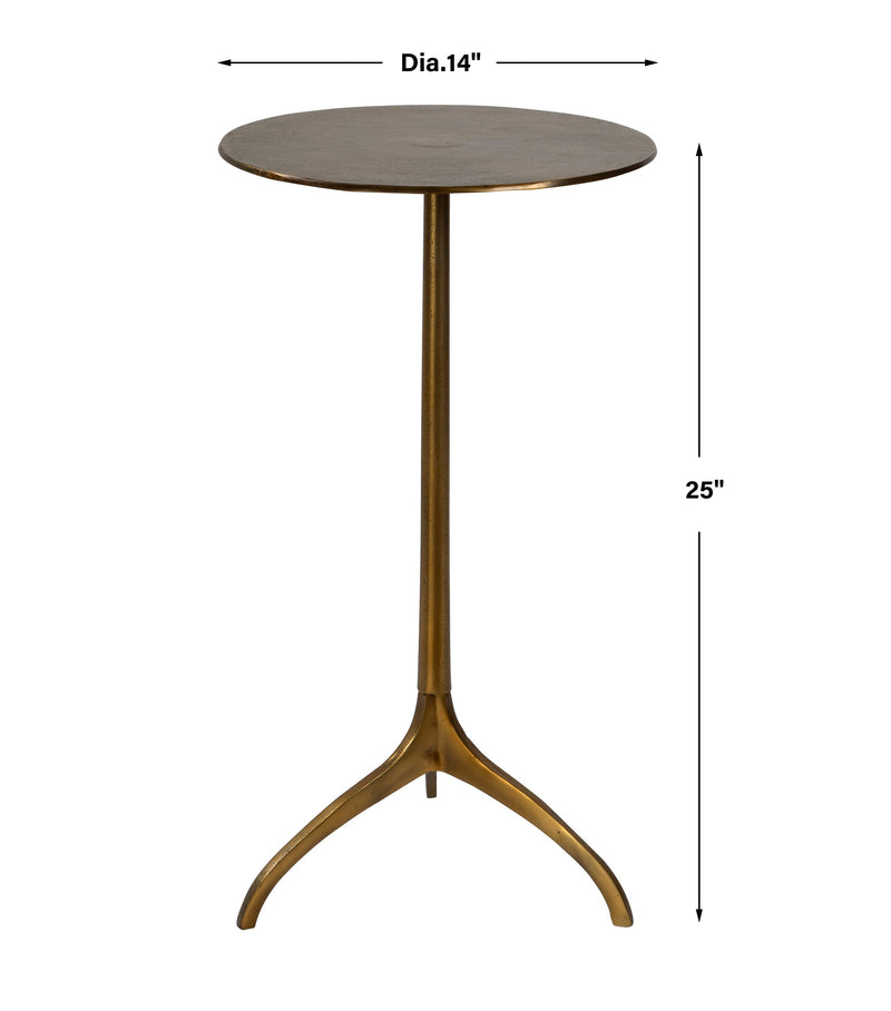 Accent Table Beacon Gold Accent Table 