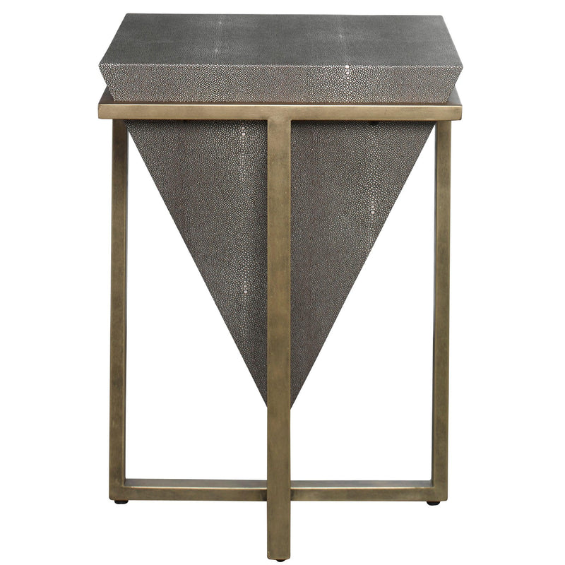 Accent Table Bertrand Shagreen Accent Table 