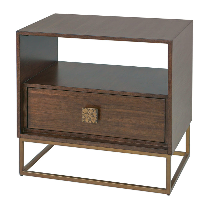 Accent Table Bexley Walnut Side Table 