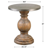 Accent Table Blythe Wooden SideTable 
