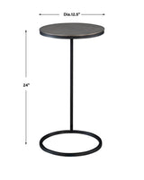 Accent Table Brunei Nickel Accent/Drink Table 
