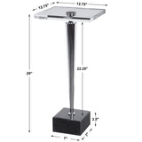 Accent Table Campeiro Nickel Drink Table 