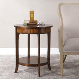 Accent Table Carmel Round Lamp Table 