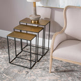 Accent Table Coreene Gold Nesting Tables Set/3 