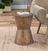 Accent Table Cutler Drum Shaped Accent Table 