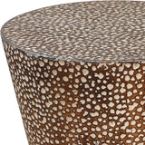Accent Table Cutler Drum Shaped Accent Table 
