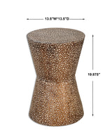 Accent Table Cutler Drum Shaped Accent Table 