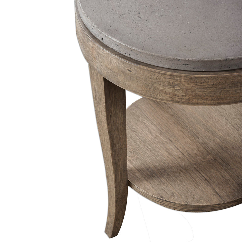 Accent Table Deka Round Side Table 