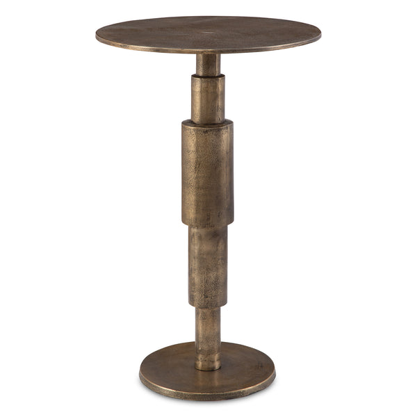 Accent Table Descend Gold Accent Table 