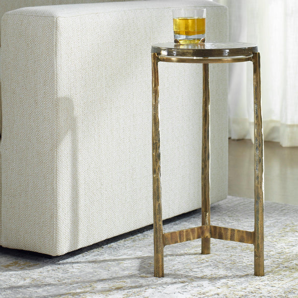 Accent Table Eternity Brass Accent Table 
