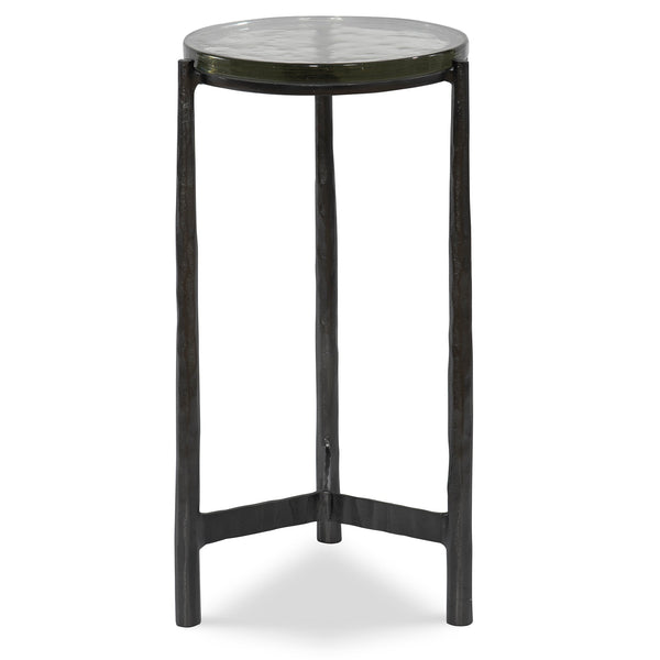 Accent Table Eternity Iron & Glass Accent Table 