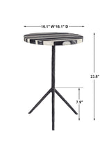 Accent Table Fine Line Round Accent Table 