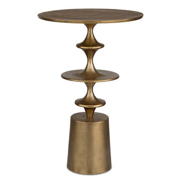 Accent Table Flight Brass Accent Table 