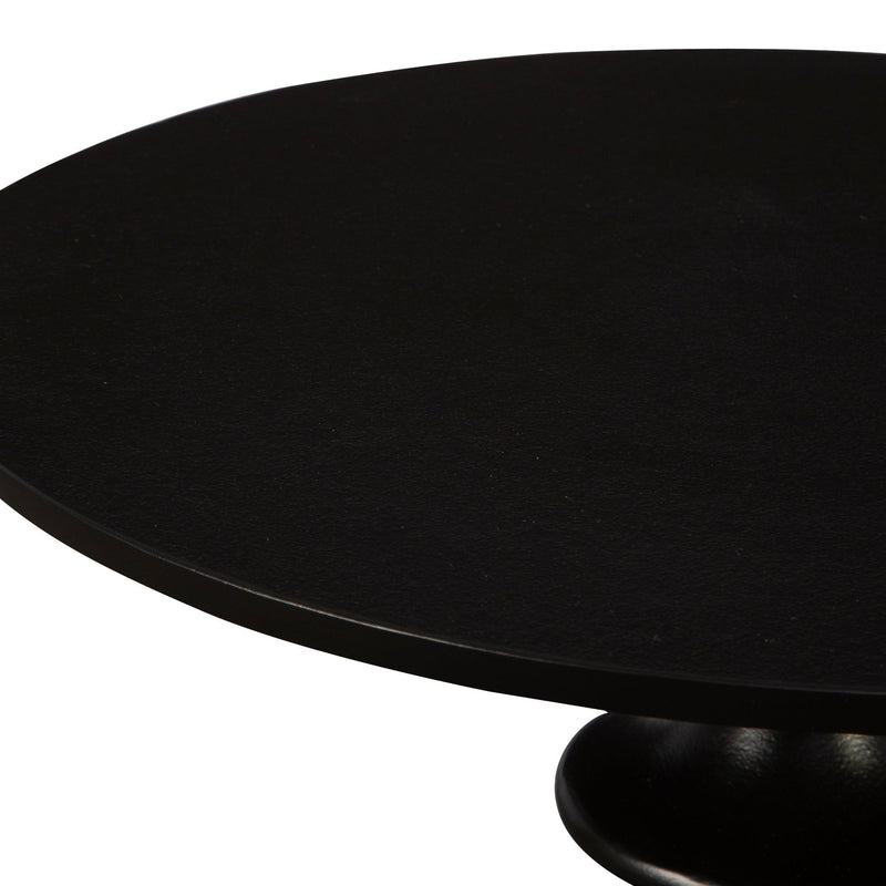 Accent Table Flight Textured Accent Table // Black 