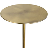 Accent Table Gimlet Brass Drink Table 