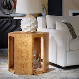 Accent Table Indus Burl Side Table 