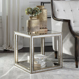 Accent Table Julie Mirrored Accent Table 