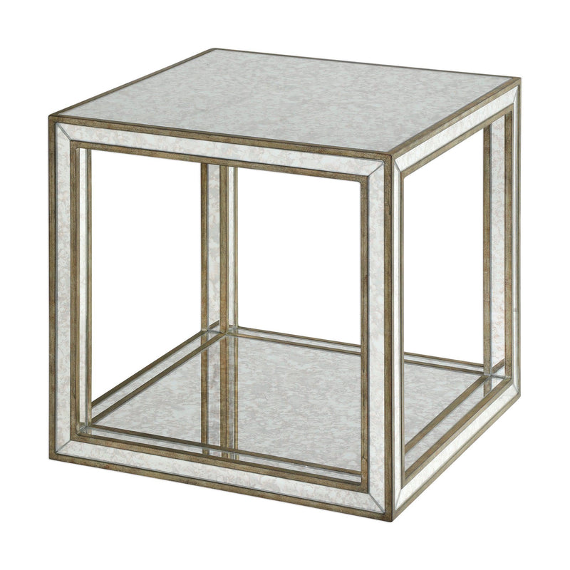 Accent Table Julie Mirrored Accent Table 
