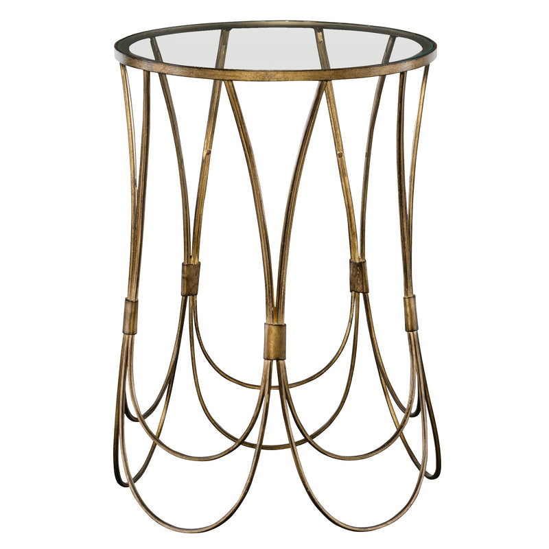 Accent Table Kalindra Gold Accent Table 
