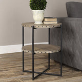 Accent Table Kamau Round Accent Table 