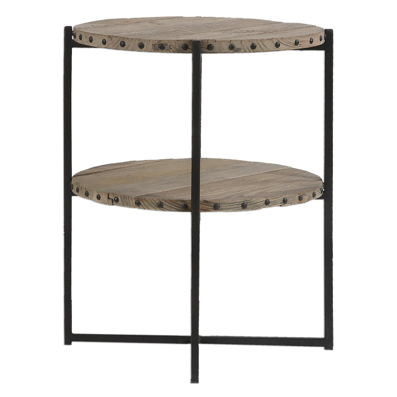 Accent Table Kamau Round Accent Table 