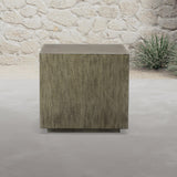 Accent Table Kareem Modern Gray Side Table 