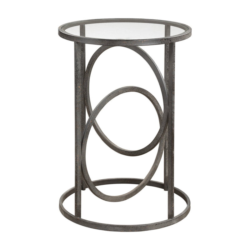 Accent Table Lucien Iron Accent Table 