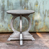 Accent Table Maiva White Side Table 