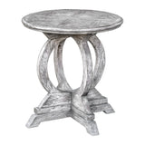 Accent Table Maiva White Side Table 