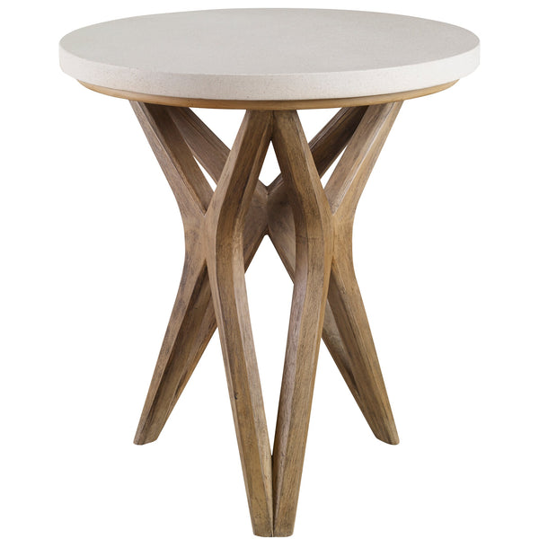 Accent Table Marnie Limestone Side Table 