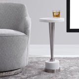Accent Table Masika White Drink Table 