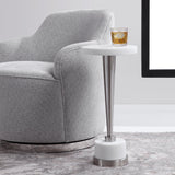 Accent Table Masika White Drink Table 
