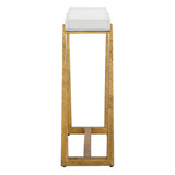 Accent Table Midas Thick Crystal Accent Table 